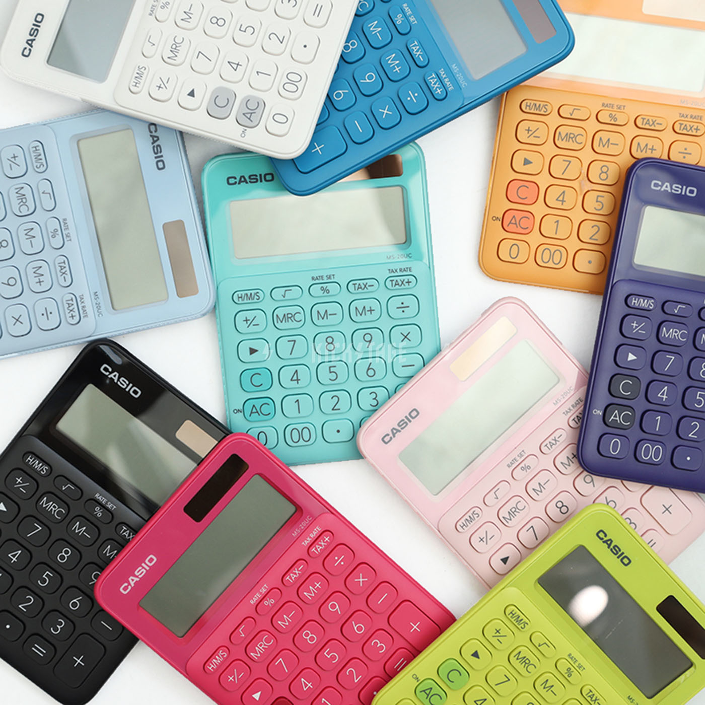 CASIO 卡西歐 繽紛 馬卡龍 計算機 商用型 便利型 10位元【SL-310UC】12位元【MS-20UC】