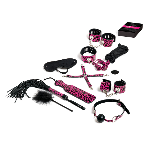 〔荷蘭原裝進口〕Tease & Please Master Slave 束縛遊戲 (粉紅豹紋)