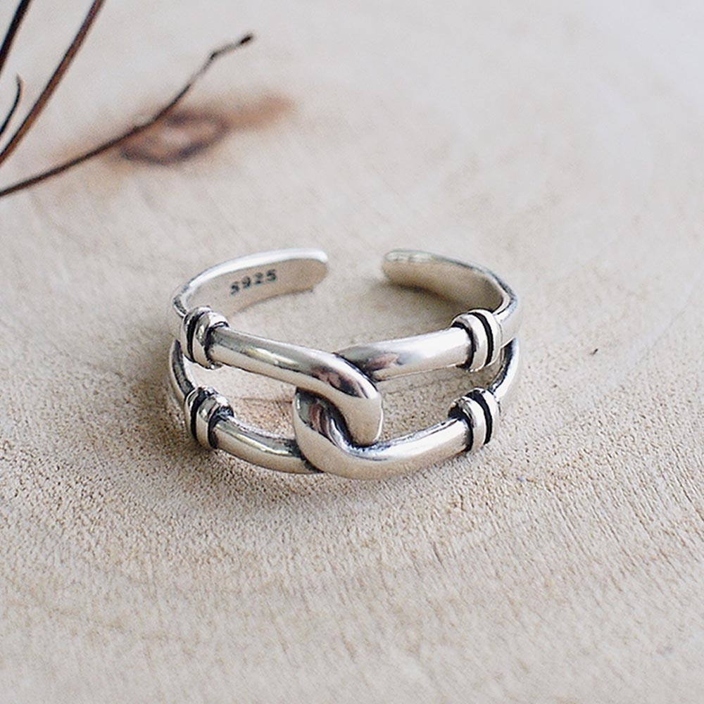 加勒比海純銀戒指/SR931