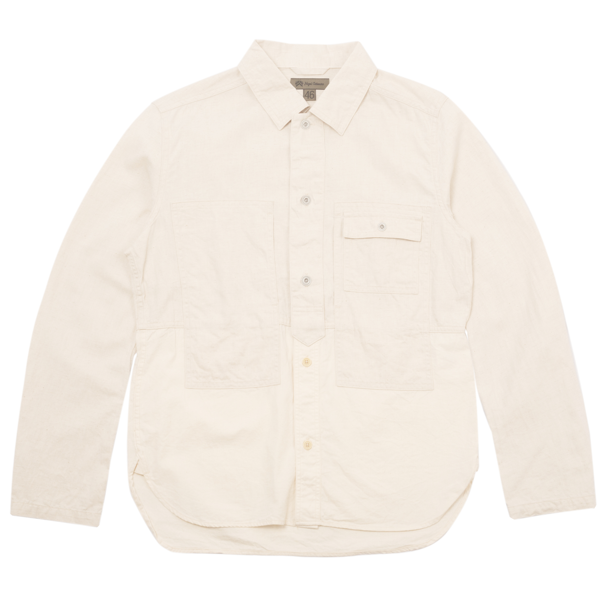 Nigel Cabourn - Utility Shirt Cotton Linen Denim