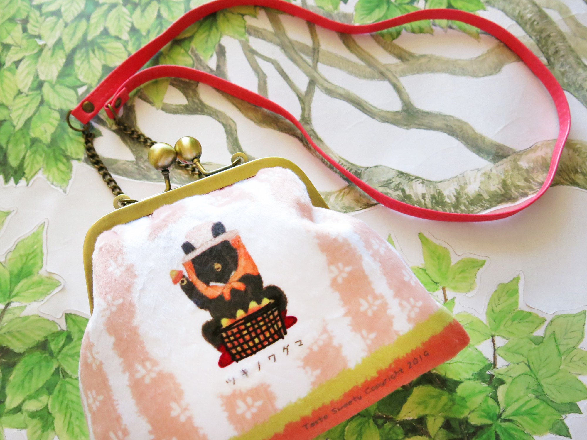 蓮霧粉農婦熊口金包