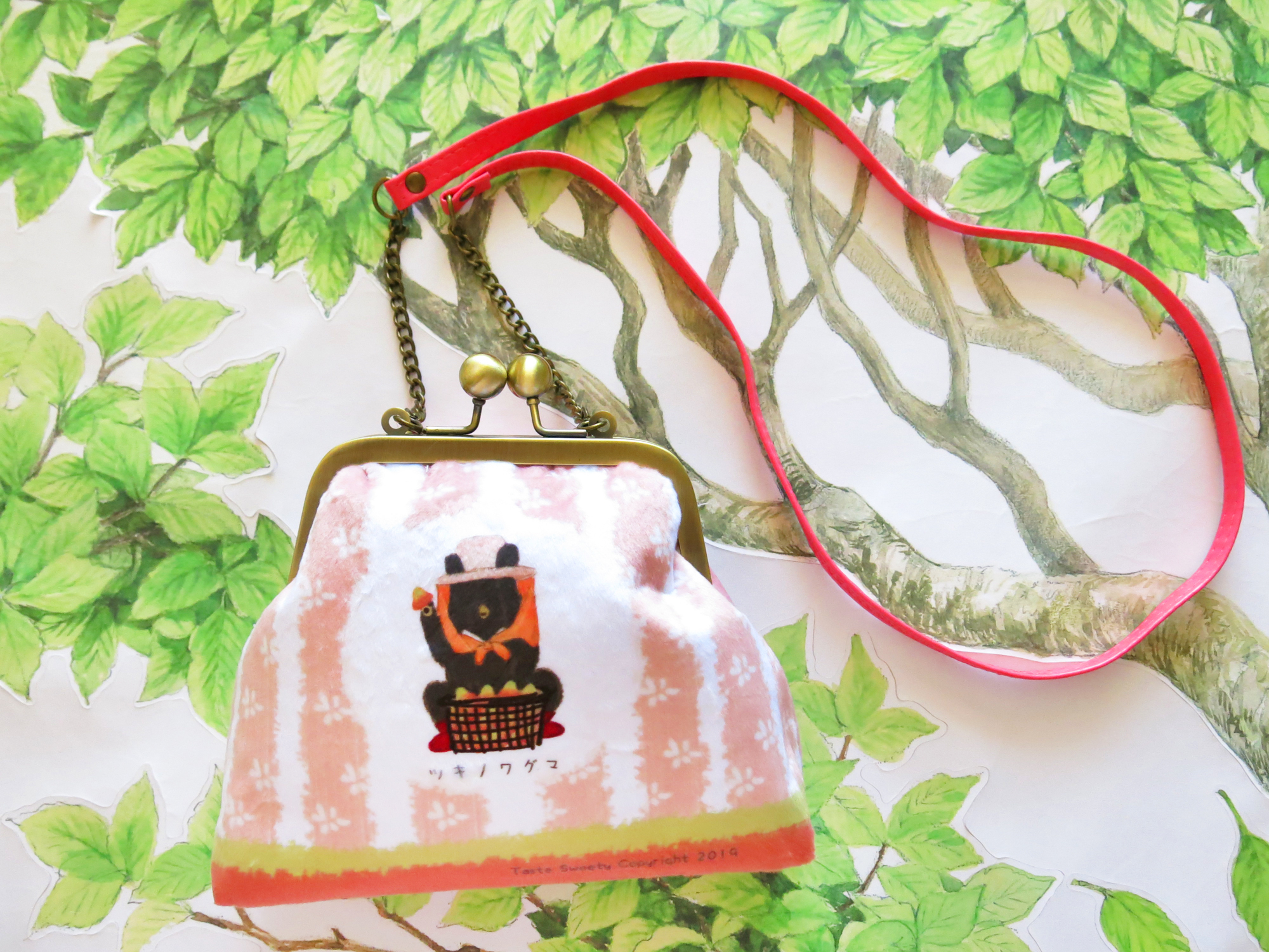 蓮霧粉農婦熊口金包