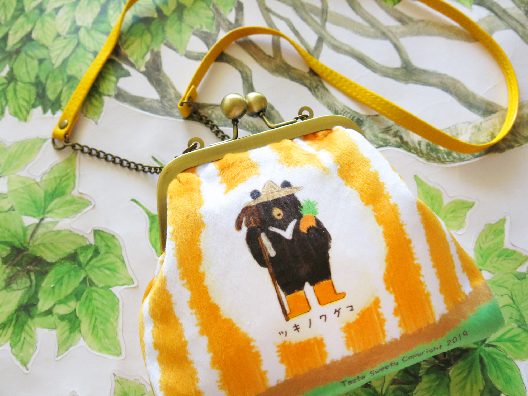 鳳梨黃農夫熊口金包