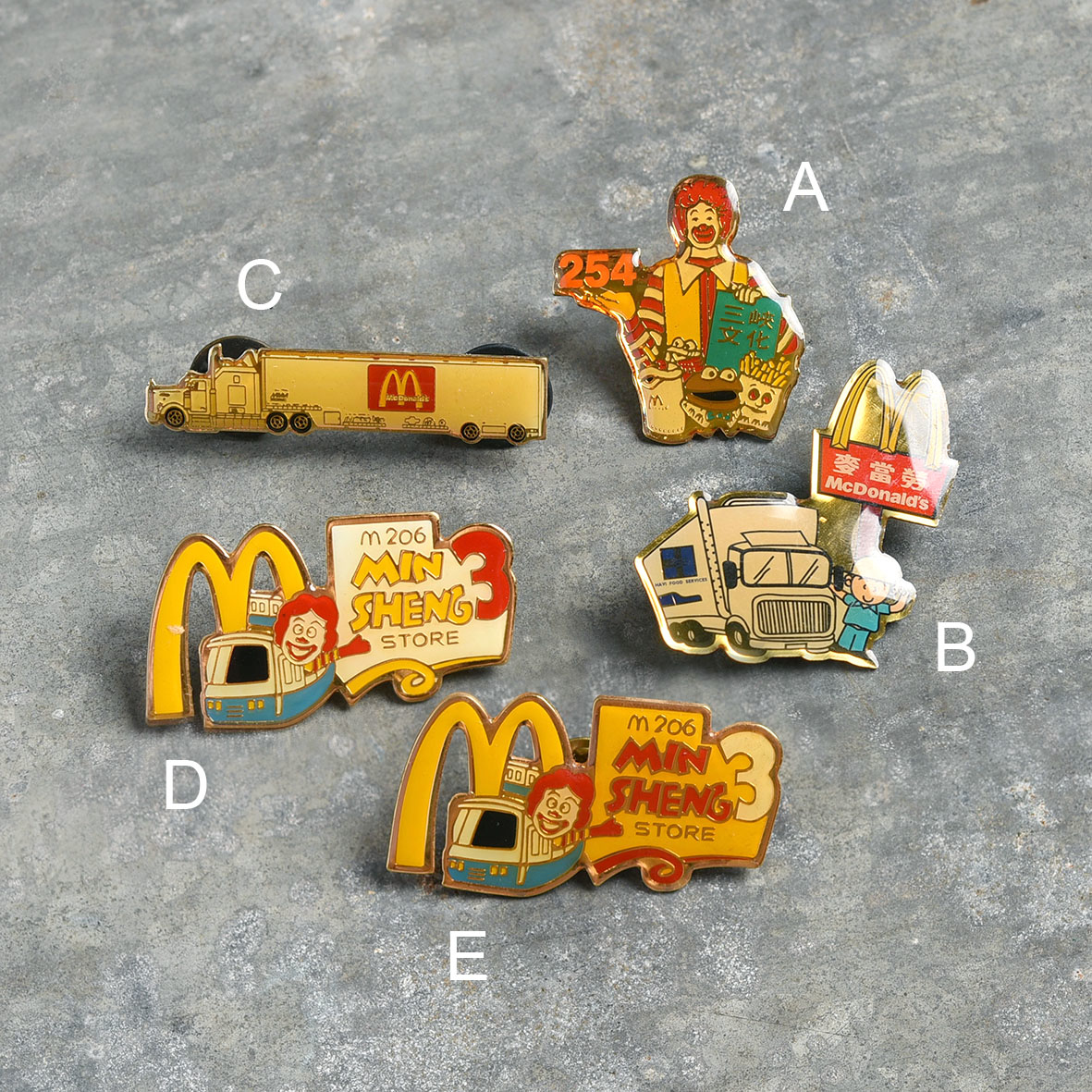 McDonald's 麥當勞別針