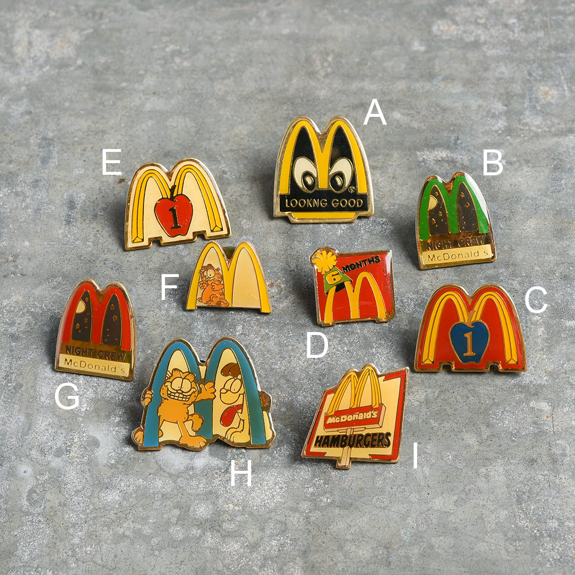 McDonald's 麥當勞別針