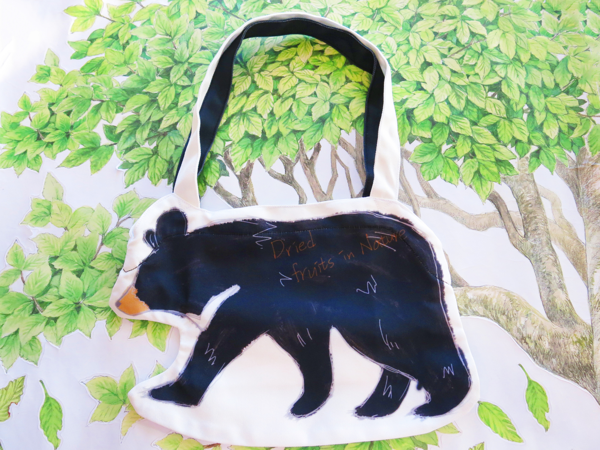 黑熊造型側背包