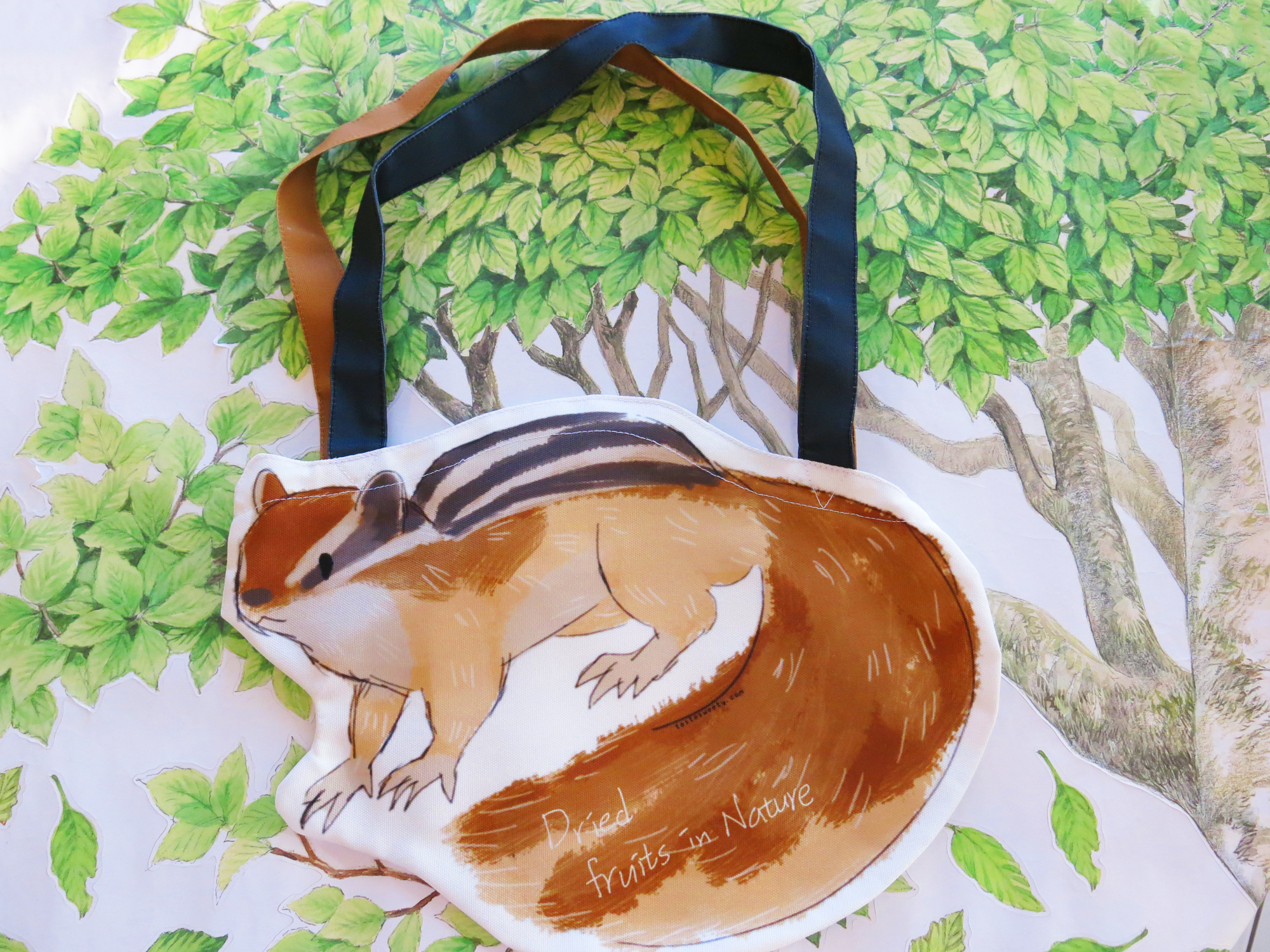 花栗鼠造型側背包