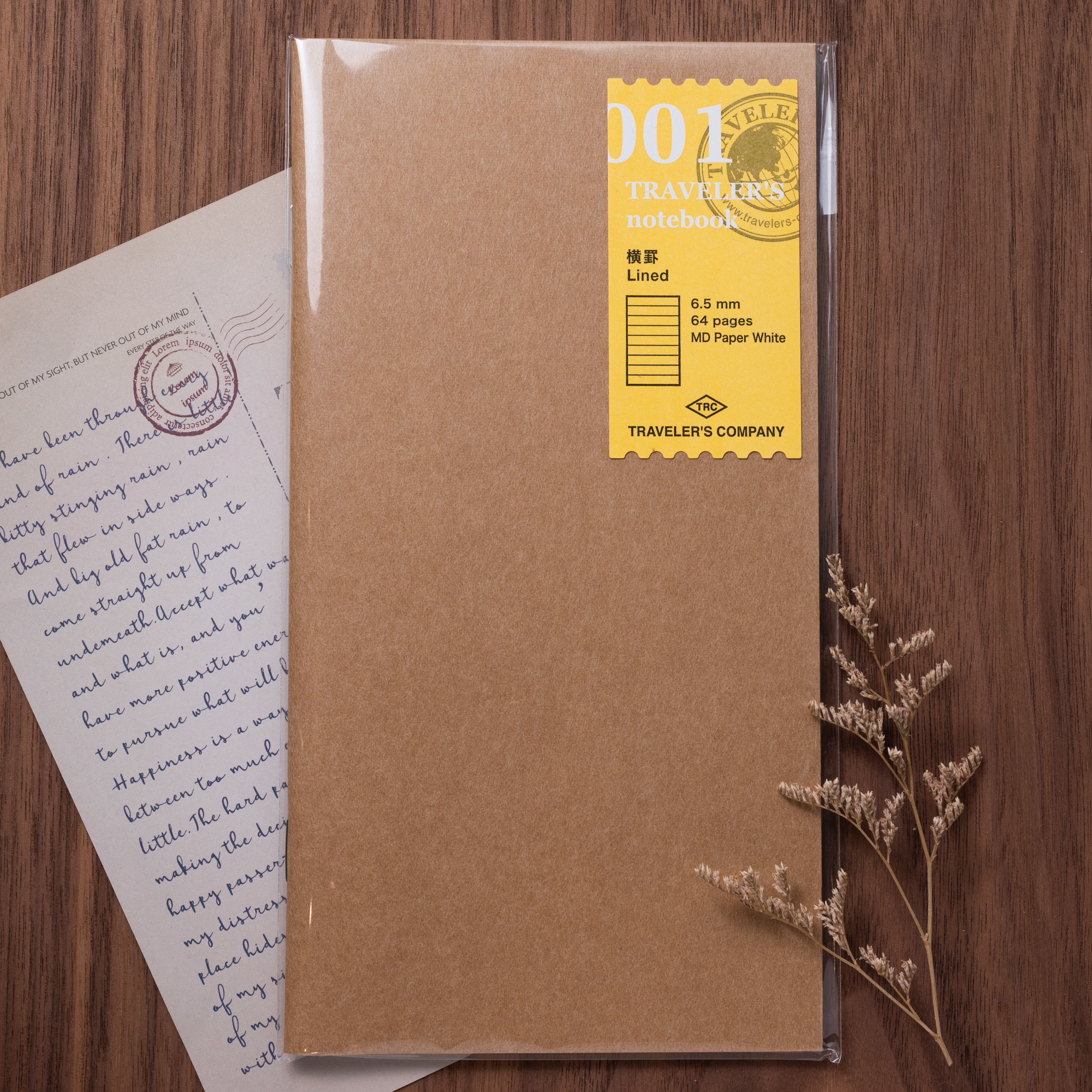 TRAVELER'S notebook (TN) | 001 橫線