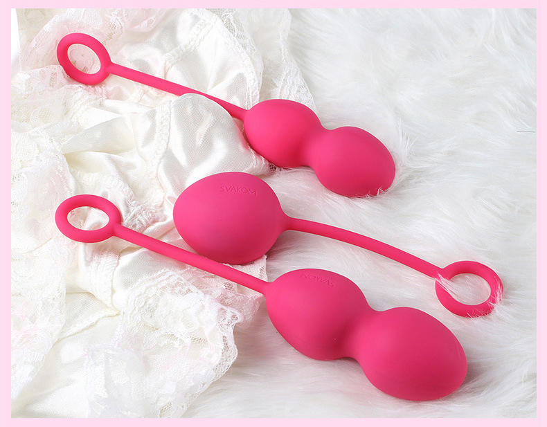 Svakom Nova 縮陰球 酒紅色