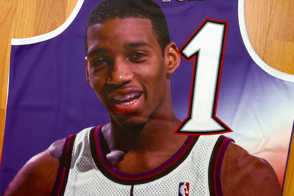 Tracy McGrady behind the back jersey - back