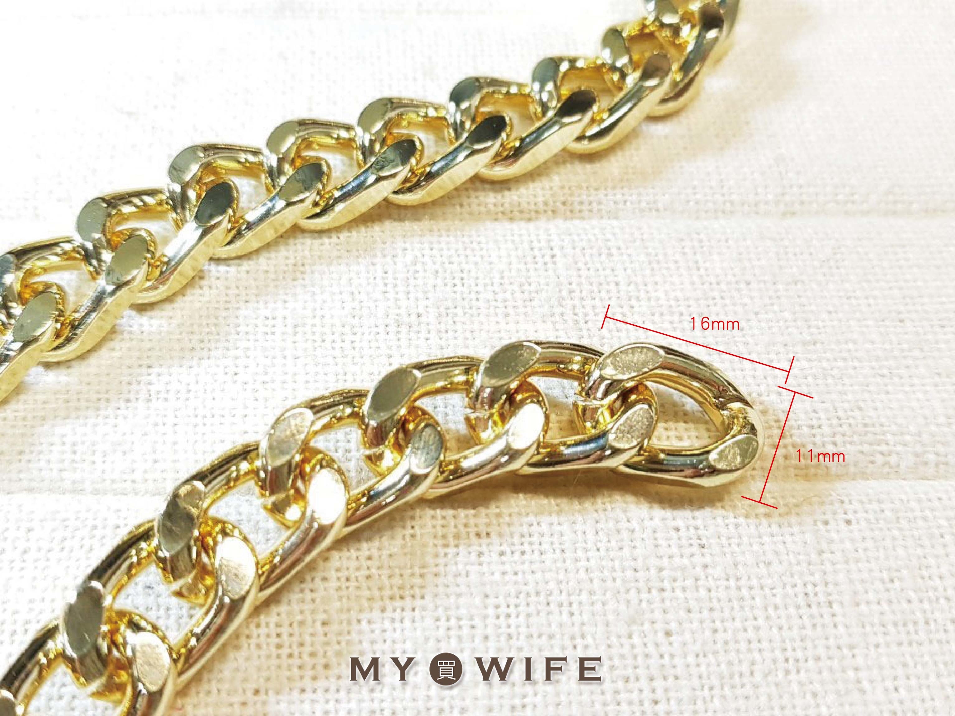 11x16mm金屬鍊條#6_4色【SL-YF9 # 3.4L4M】