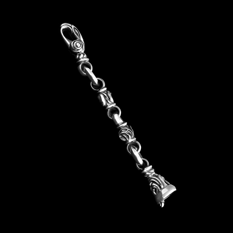 Mating Flight Key Clasp: Double Dove with Dove Bell M