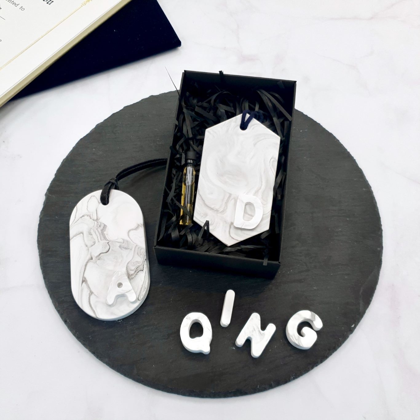 【禮盒】大理石紋擴香石