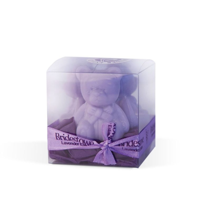【Bridestowe】Mini Bobbie™ 小熊薰衣草精品皂 (3個) 盒裝