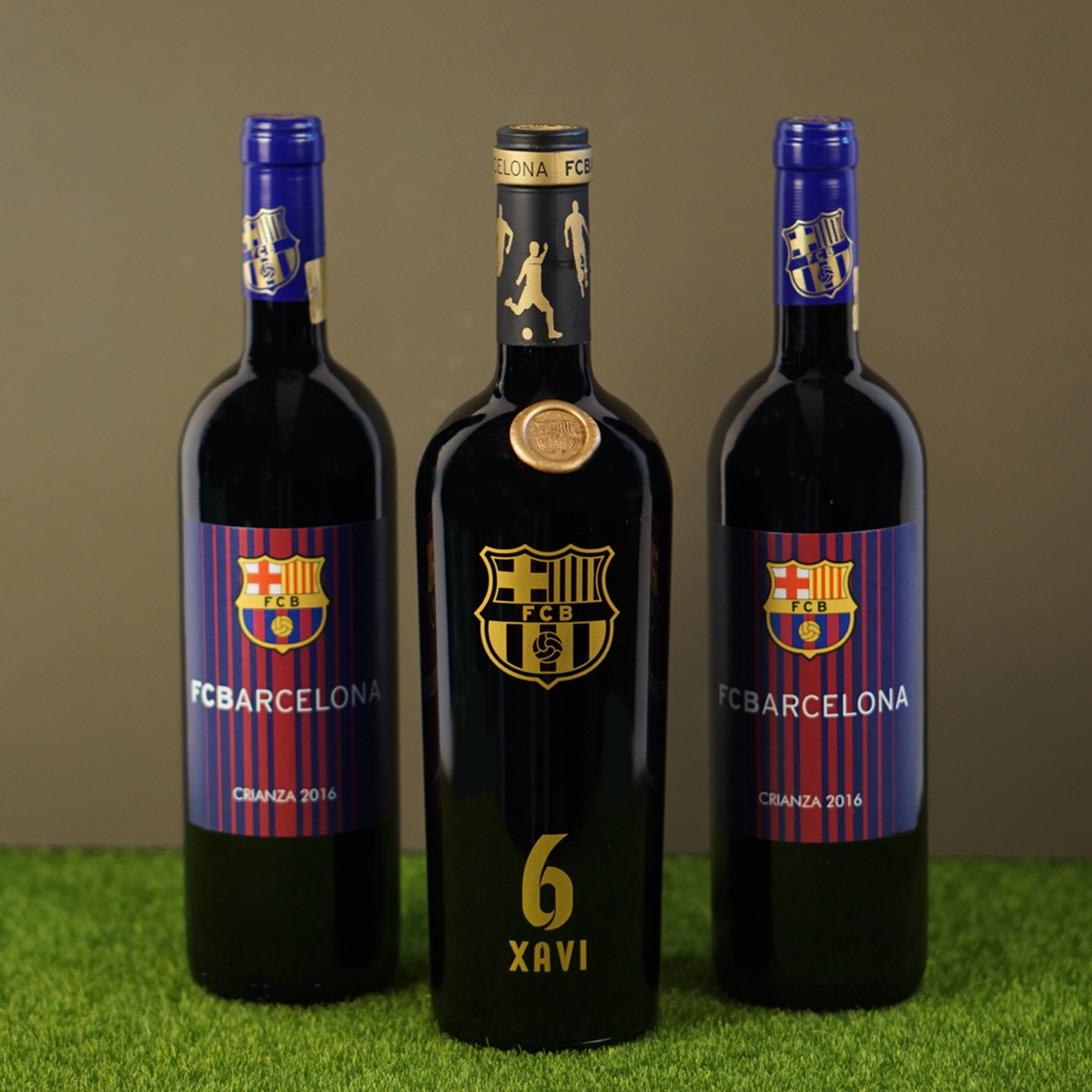 巴塞羅那足球俱樂部三支精選葡萄酒