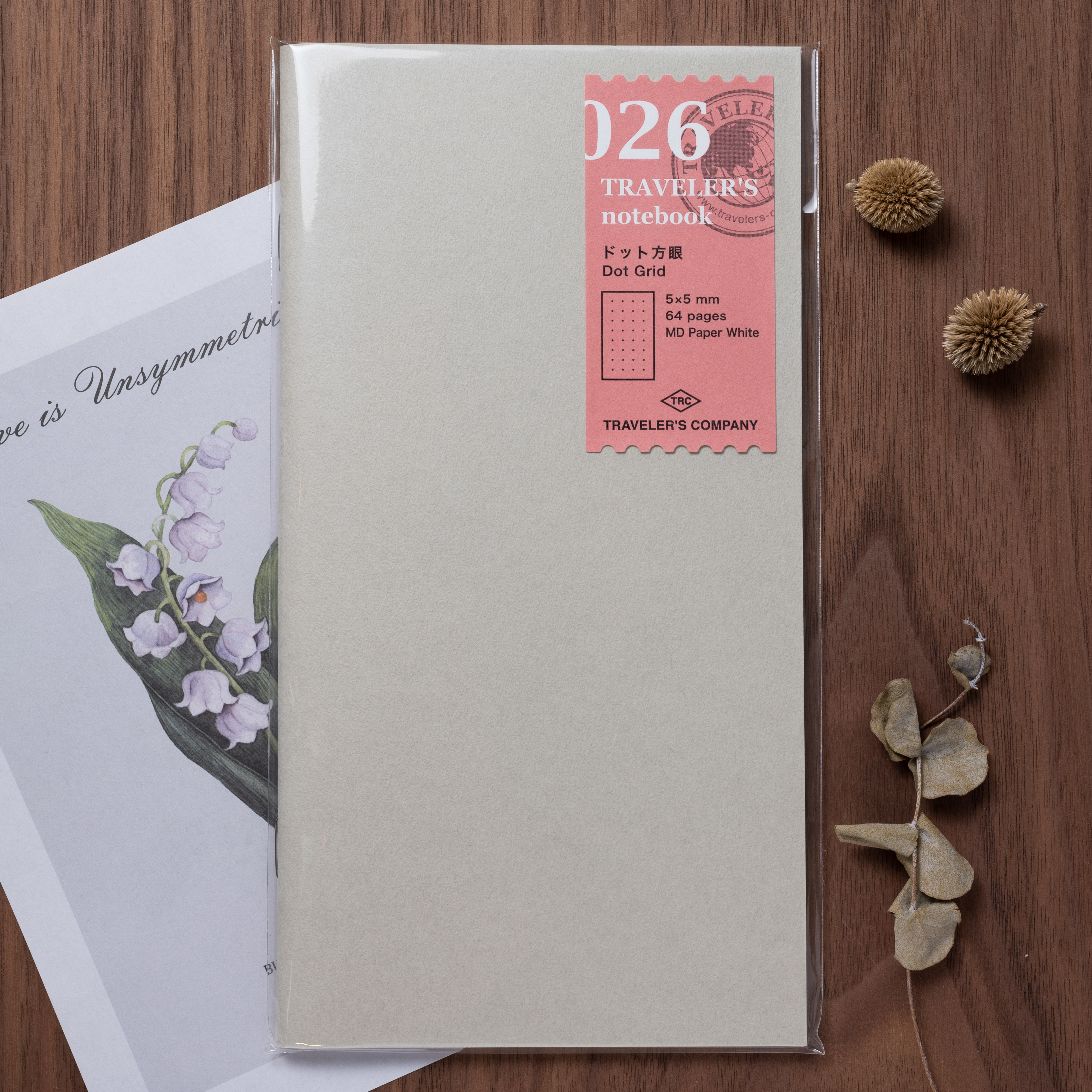 TRAVELER'S notebook (TN) | 026 點點方格(子彈筆記)