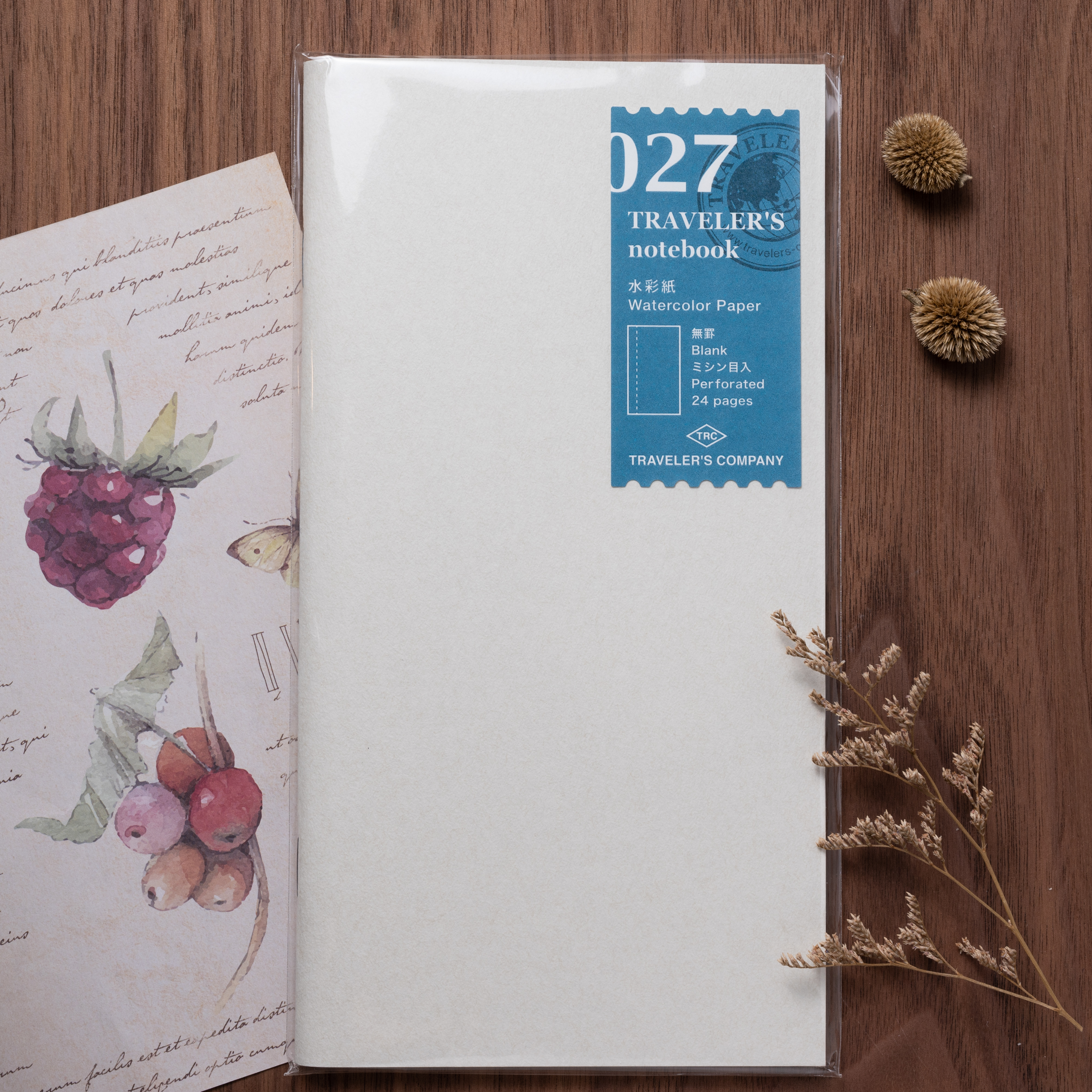 TRAVELER'S notebook (TN) | 027 水彩紙
