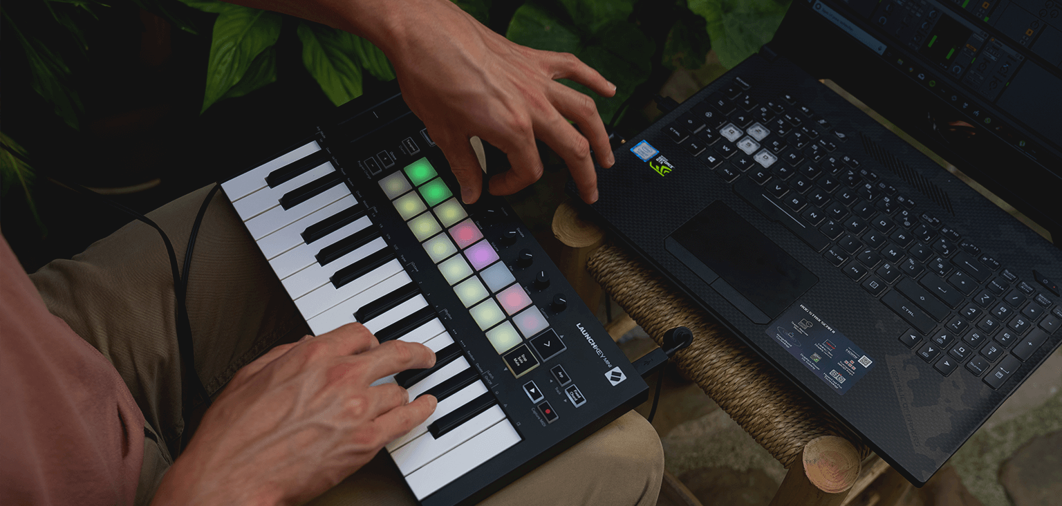 25鍵MIDI 鍵盤Novation Launchkey Mini MKII