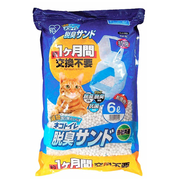 【4包組】日本IRIS-一週間除臭貓砂3L (TIA-3L)