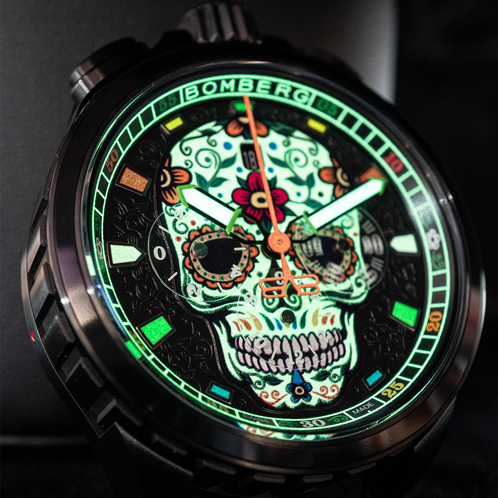 BOLT-68 Heritage 系列 糖果骷髏計時碼錶