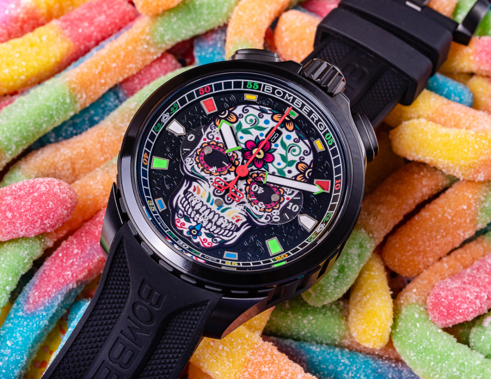 糖果骷髏計時碼錶