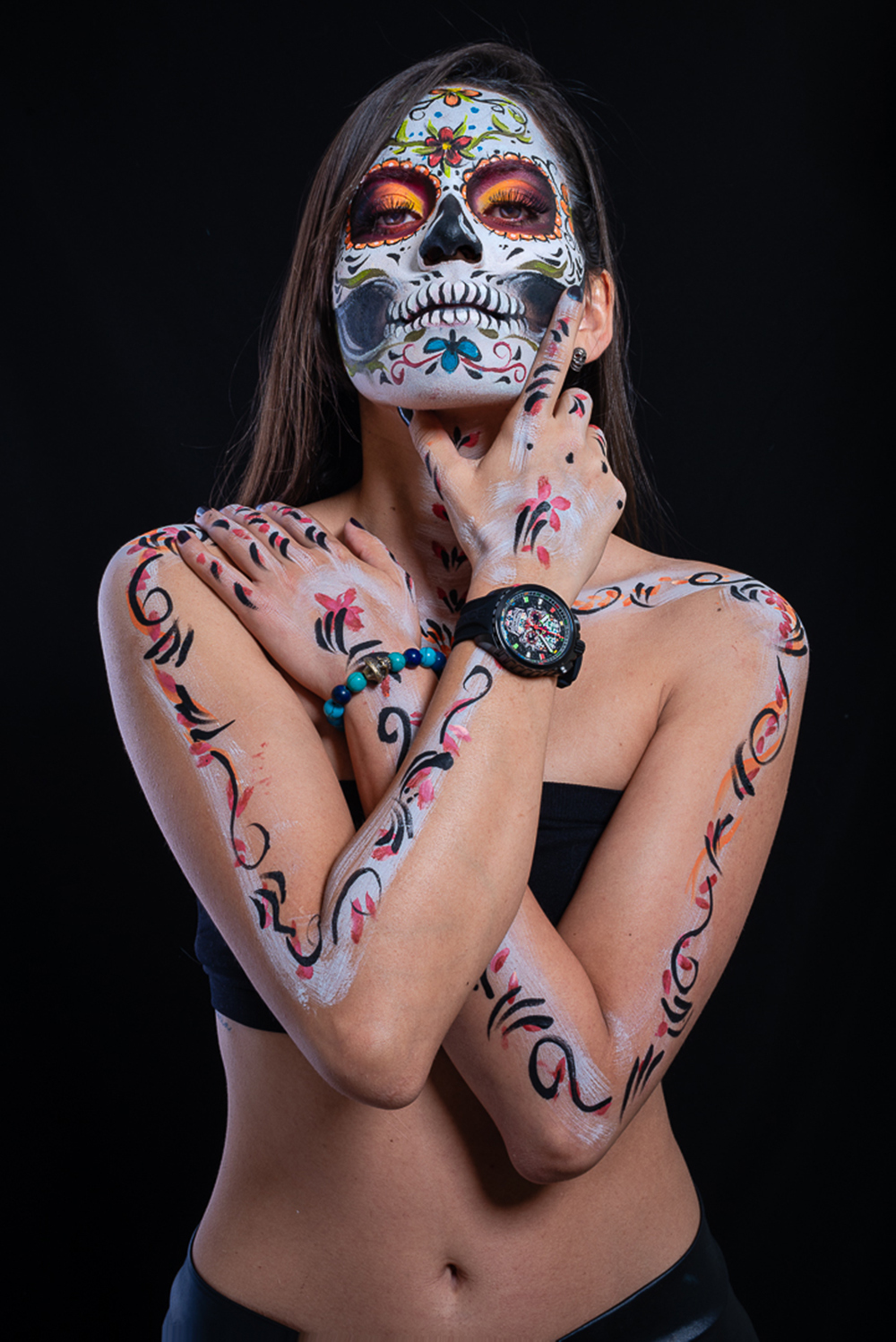 糖果骷髏計時碼錶