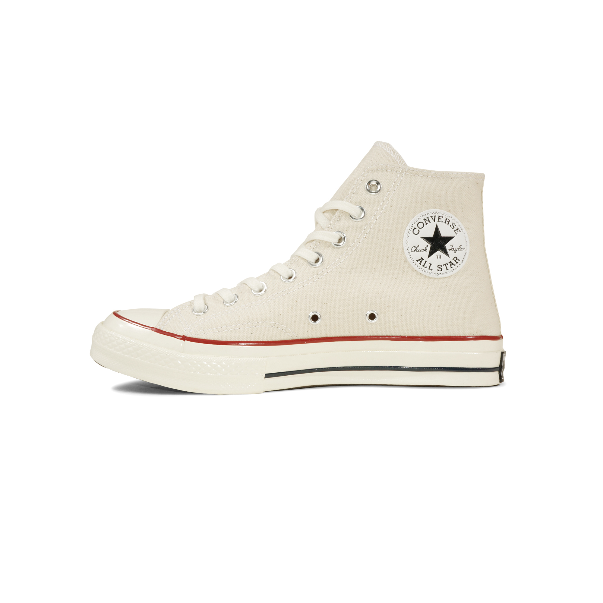 CONVERSE 162053C CHUCK 70 HI PARCHMENT/GARNET/EGRE