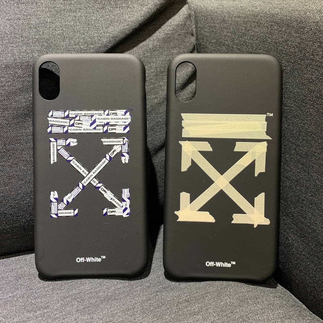 現貨 OFF WHITE 金箭頭 / 標籤箭頭 IPHONE XS MAX 手機殼