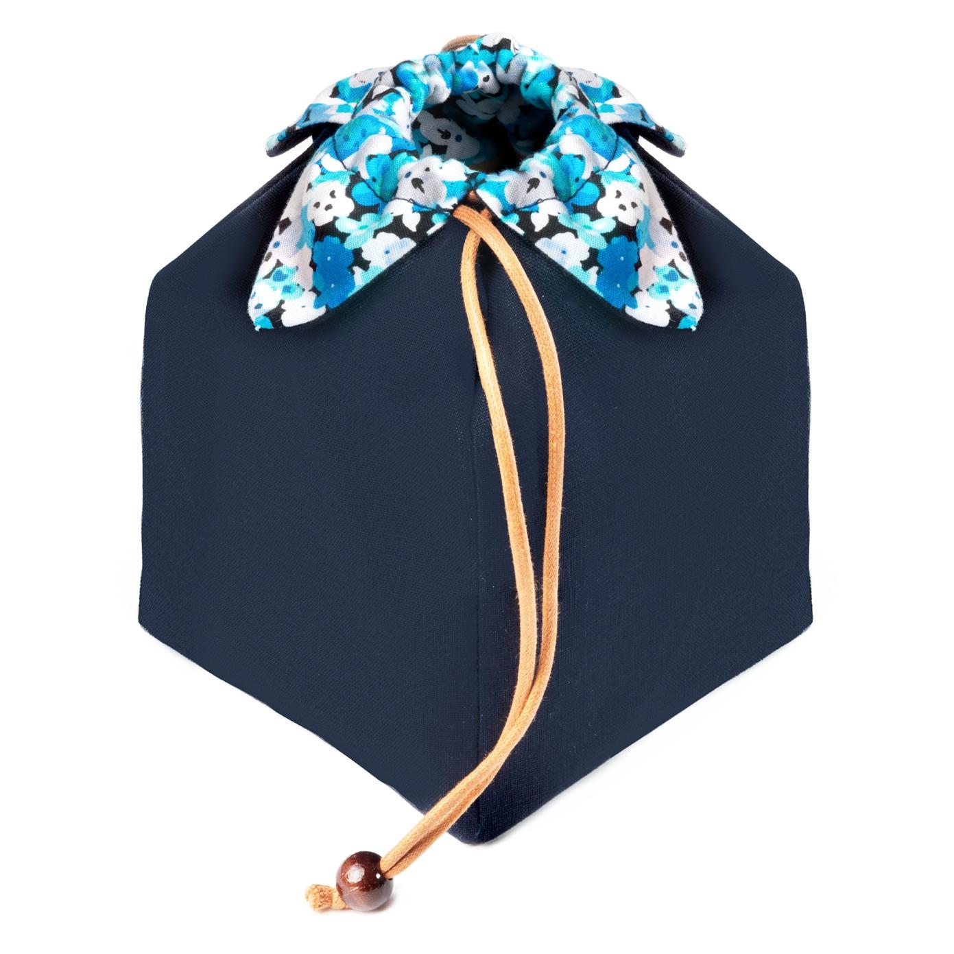 販售原尺寸【紙型】(花瓣開口束口袋)