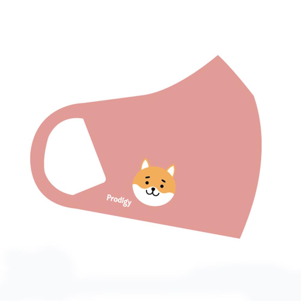 2色｜柴犬｜舒適美-3D立體透氣口罩