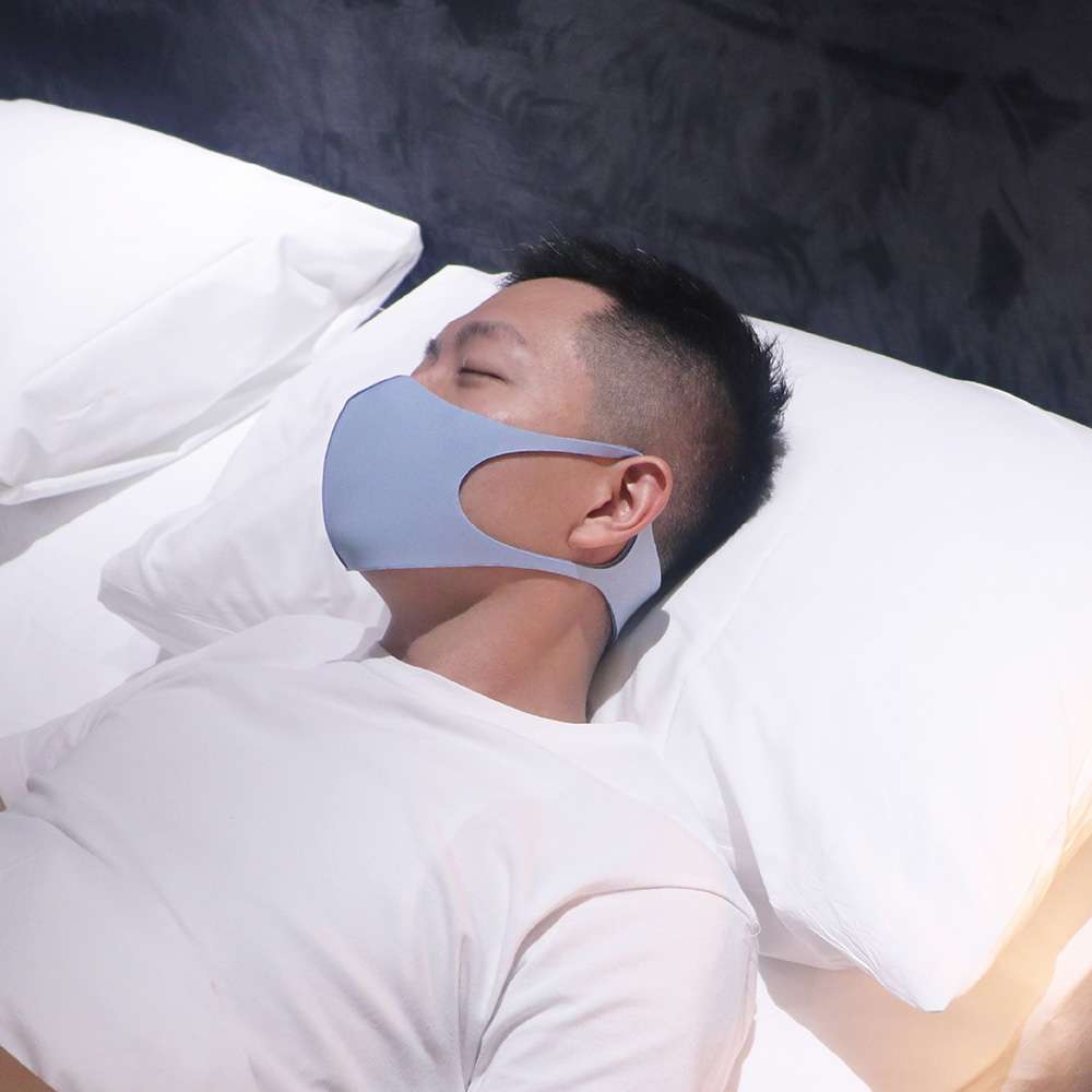 ｜天空藍｜舒適美-多功能3D立體透氣抗菌口罩