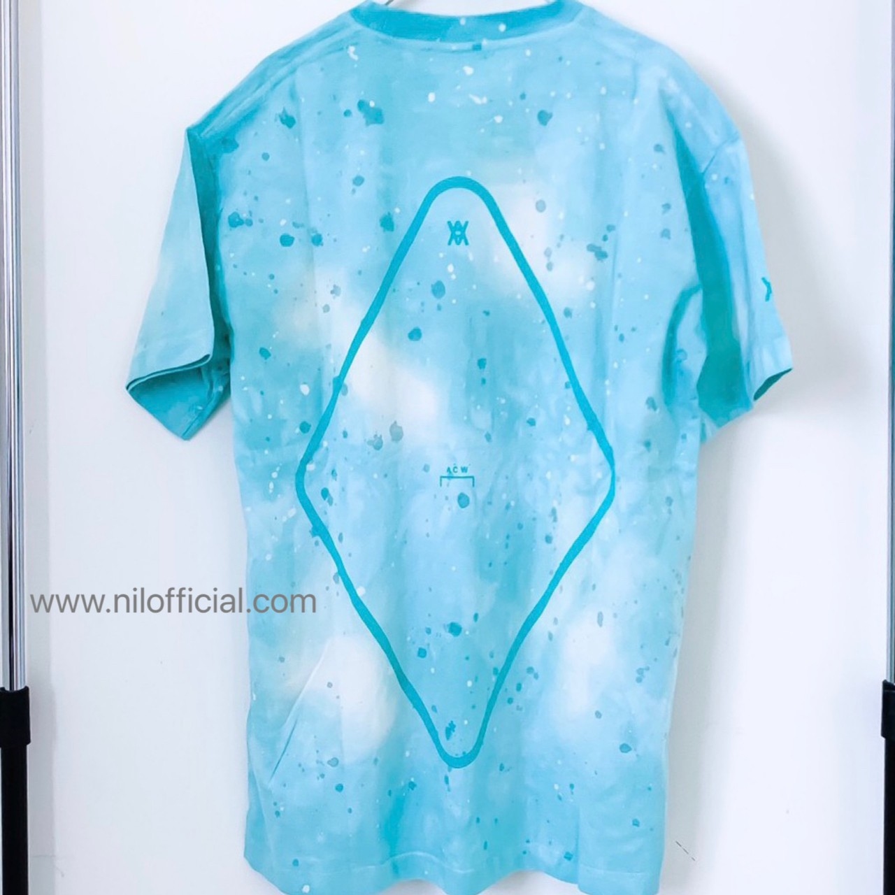 稀少現貨 A COLD WALL x Daniel Arsham聯名限定 渲染 水藍 短袖 T