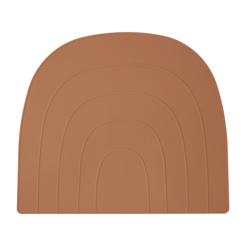 OYOY 彩虹矽膠餐墊 / 牛奶糖