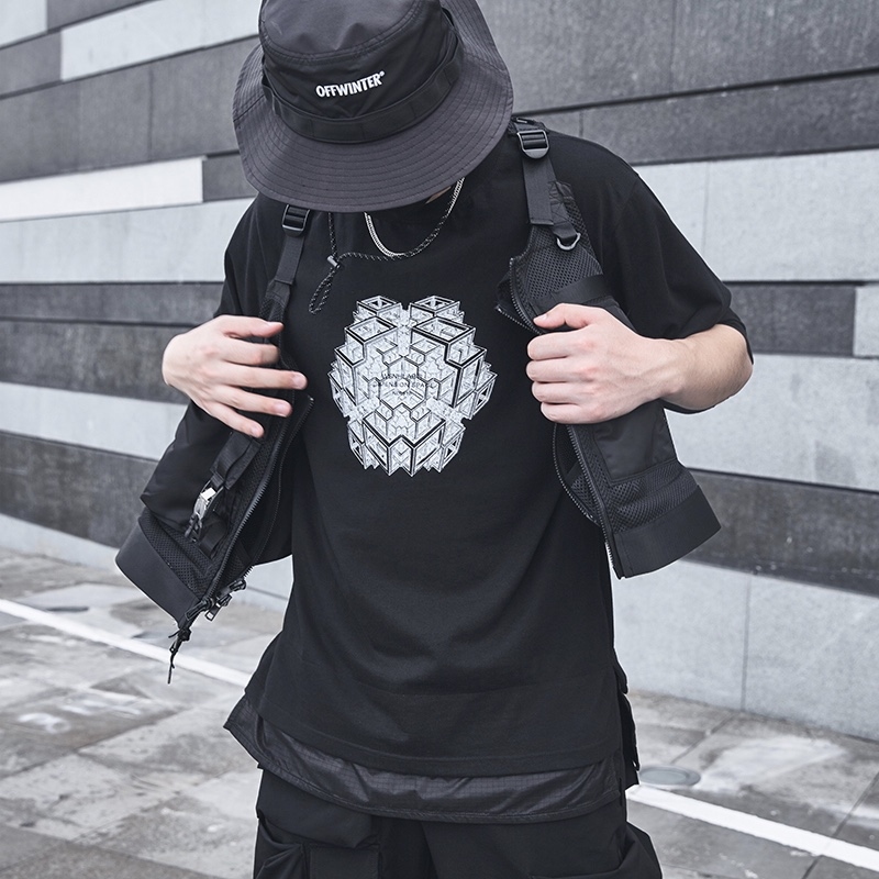 實驗分子城市機能假兩件短袖