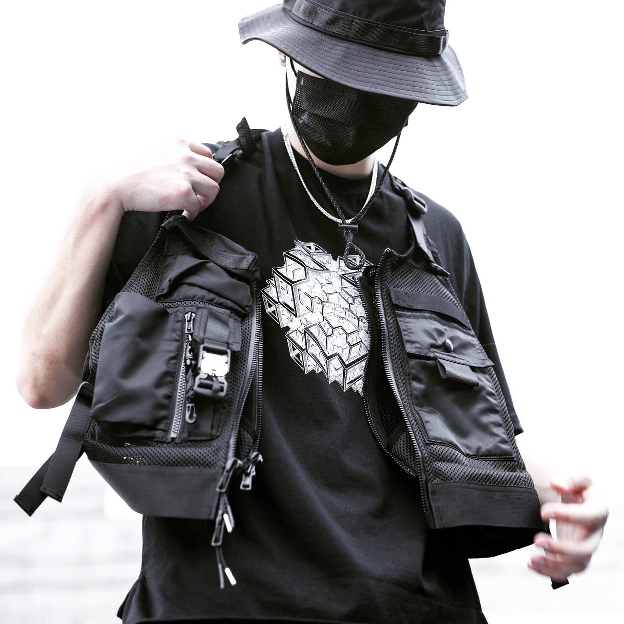 實驗分子城市機能假兩件短袖