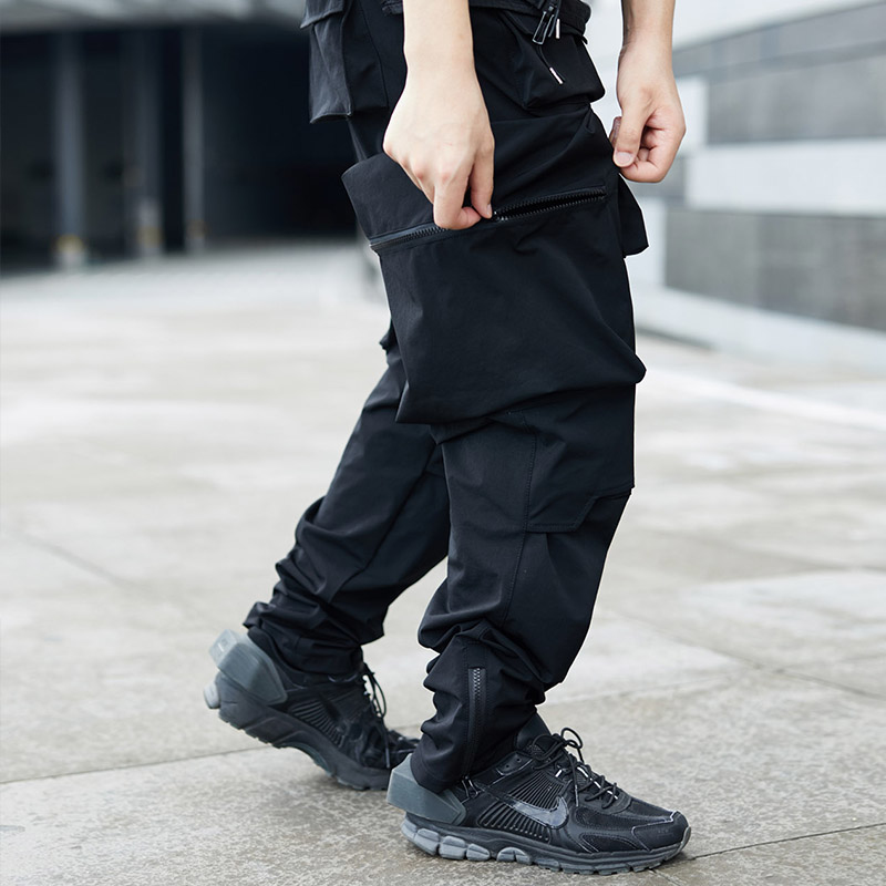 多口袋結構城市機能工裝褲