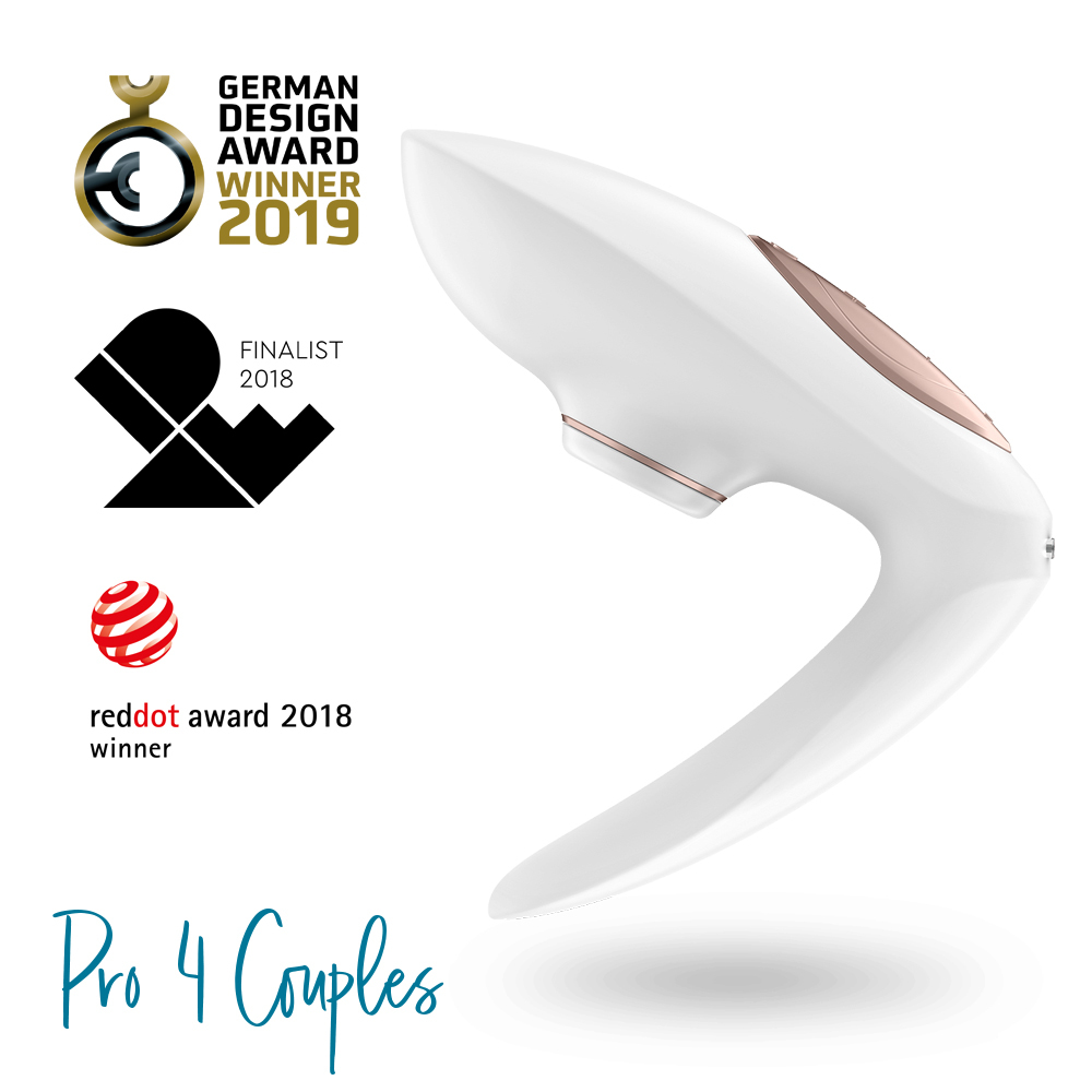 德國Satisfyer Pro 4 Couples 吸吮G點雙人共震器