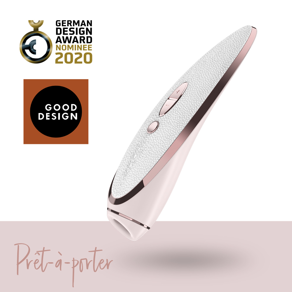 德國Satisfyer Prêt-à-porter 奢華白金吸吮陰蒂震動器