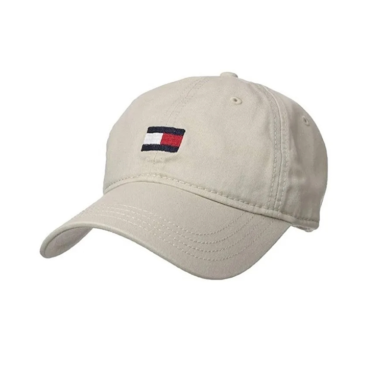 Tommy Hilfiger 男女 經典刺繡 LOGO  可調節 老帽 棒球帽  - C204027