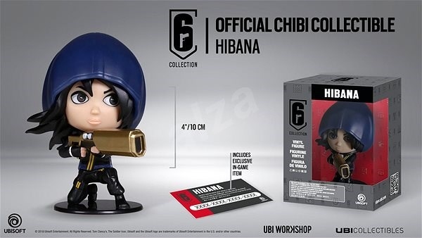 虹彩六號 人物公仔系列 HIBINA