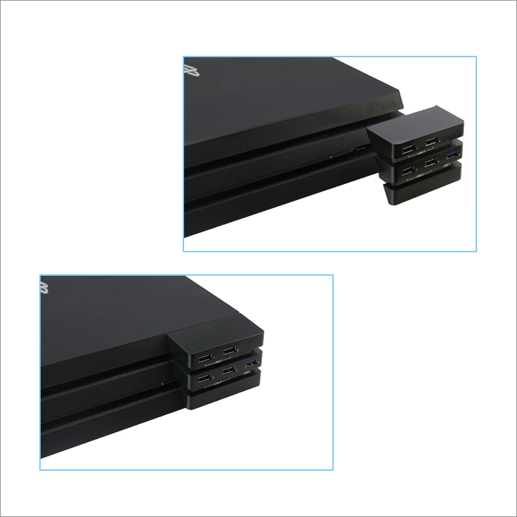 DOBE PS4 PRO專用 USB HUB TP4-832 擴充配件