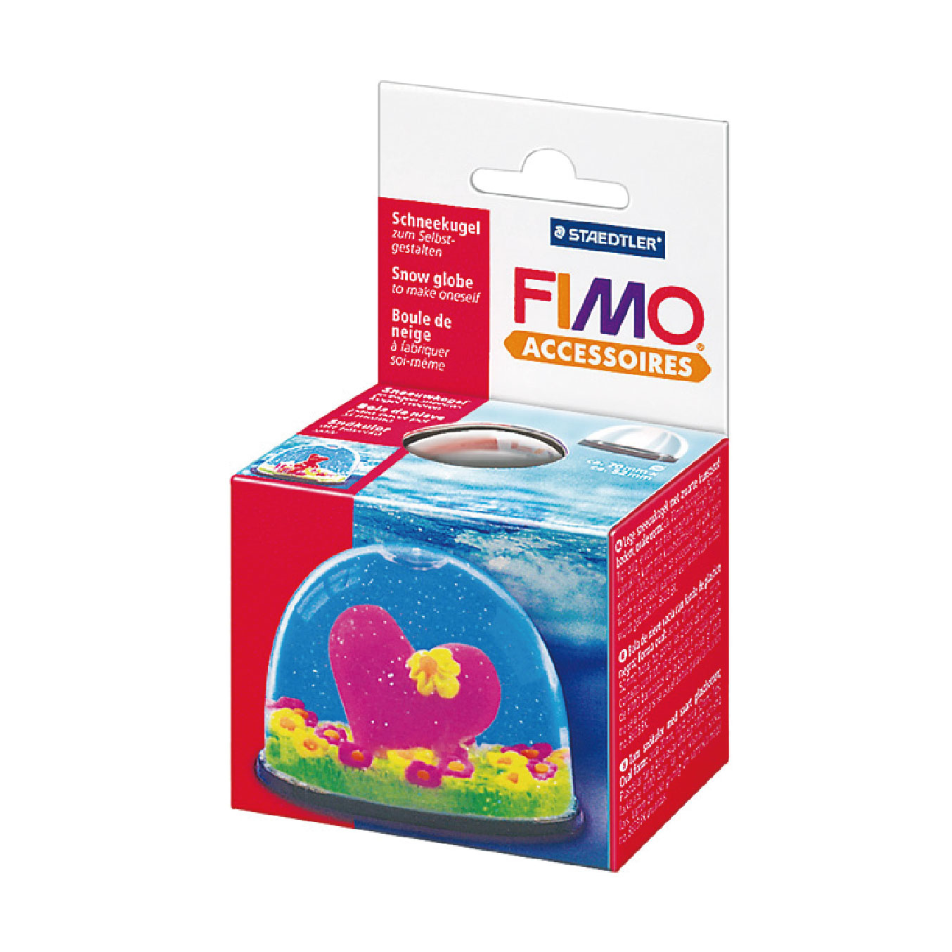 8629 40 FIMO DIY藝術家輔助用品-卵型水晶球(小)