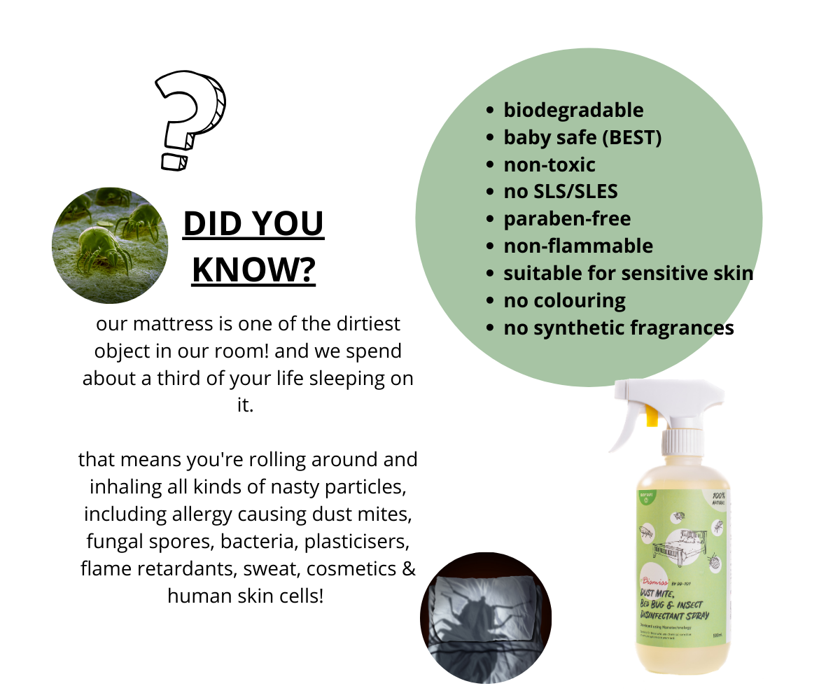 DD101 Dust Mite, Bed Bug and Insect Disinfectant Spray