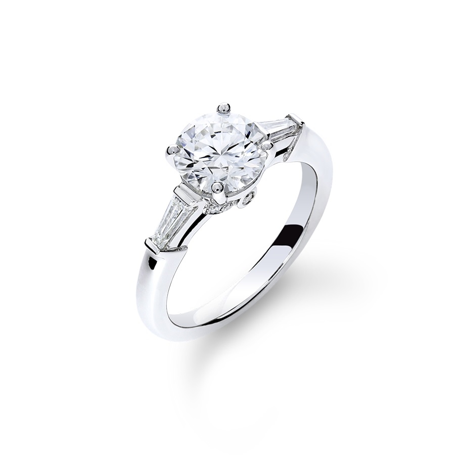 愛情真諦－GIA2克拉圓形鑽戒