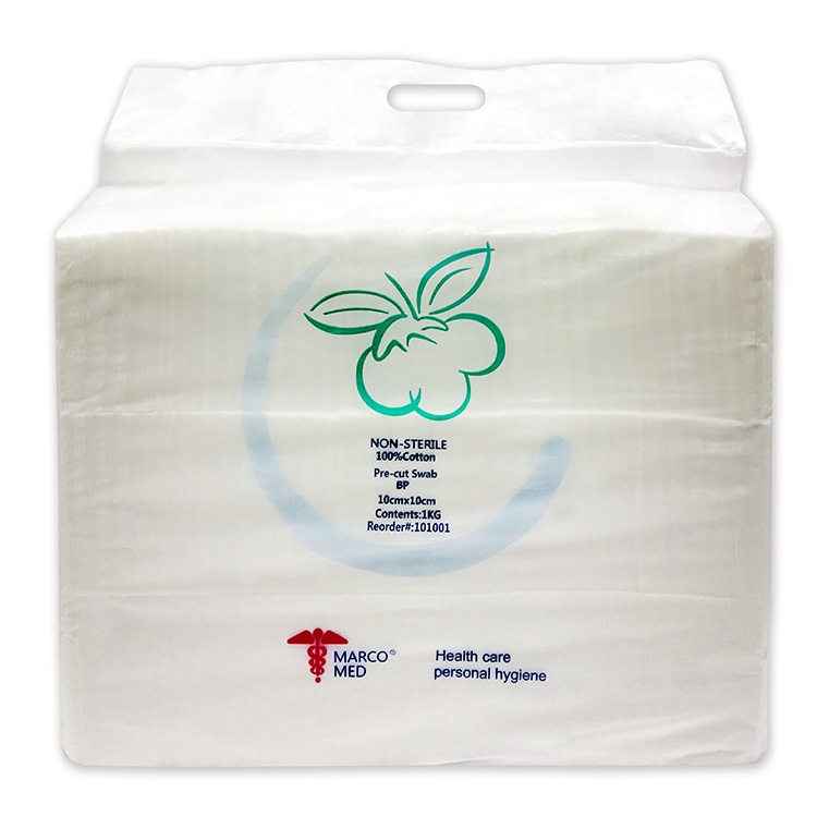 Marco Med - 乾棉片 (10 x 10cm) 1kg