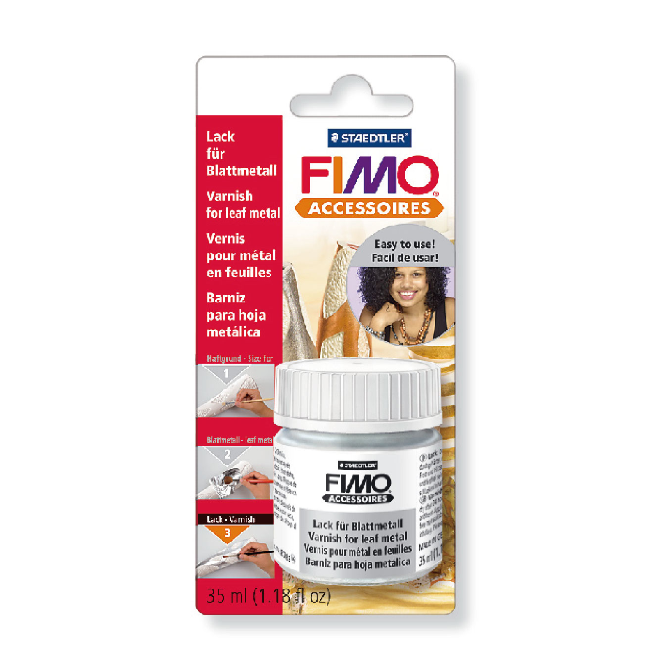 8783 BKFIMO軟陶用水性亮光漆 35ML