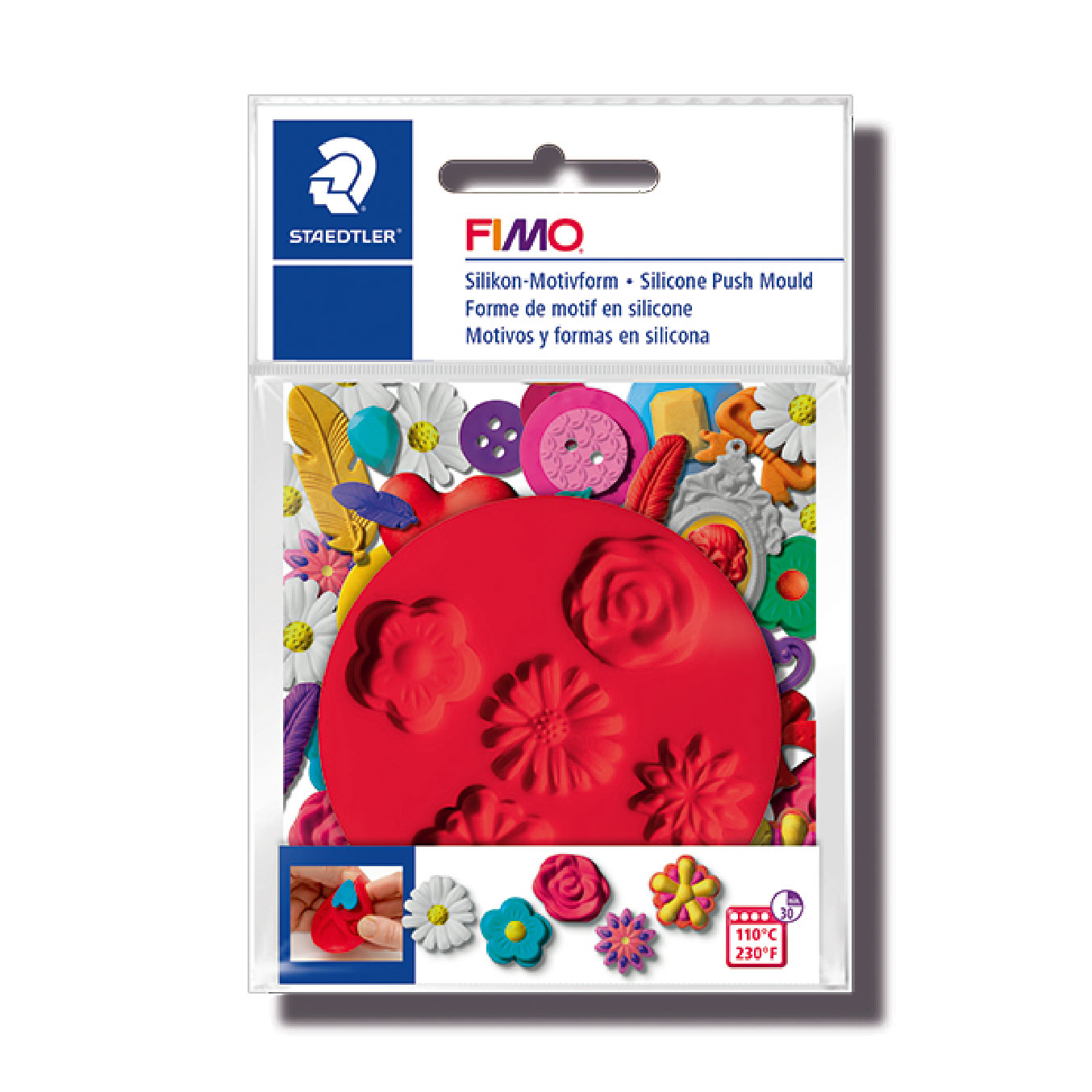 【STAEDTLER 施德樓】FIMO工具  MS8725 22 壓模組(花)