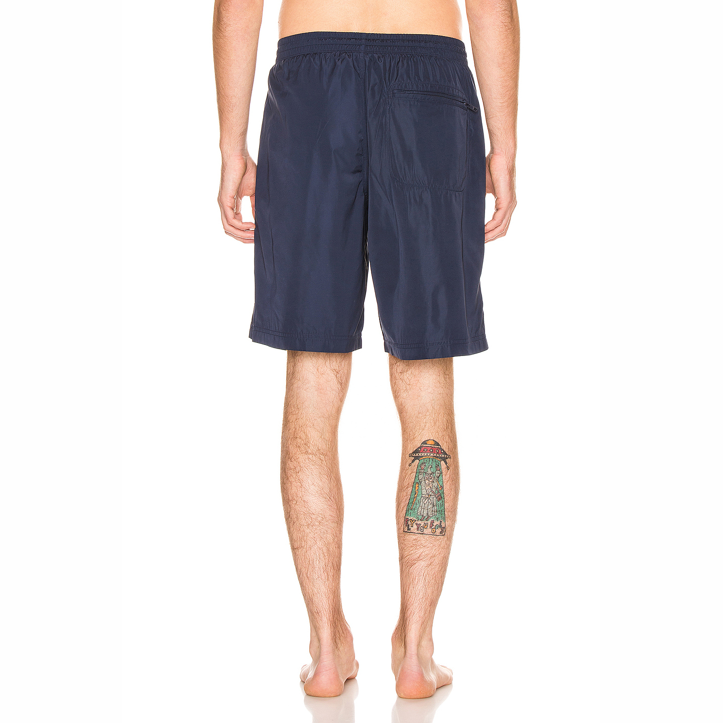 【 Y-3 M SWM ML SHORT 短褲 - 藍  】