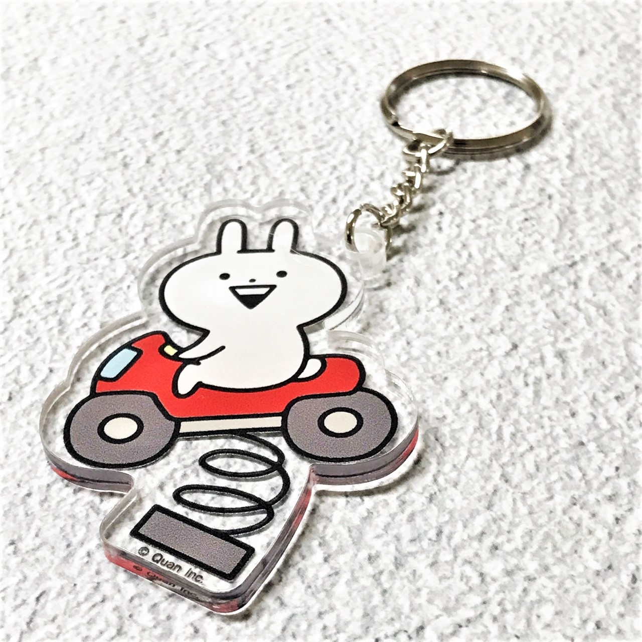 Usagyuuun-壓克力鑰匙圈-搖搖車款