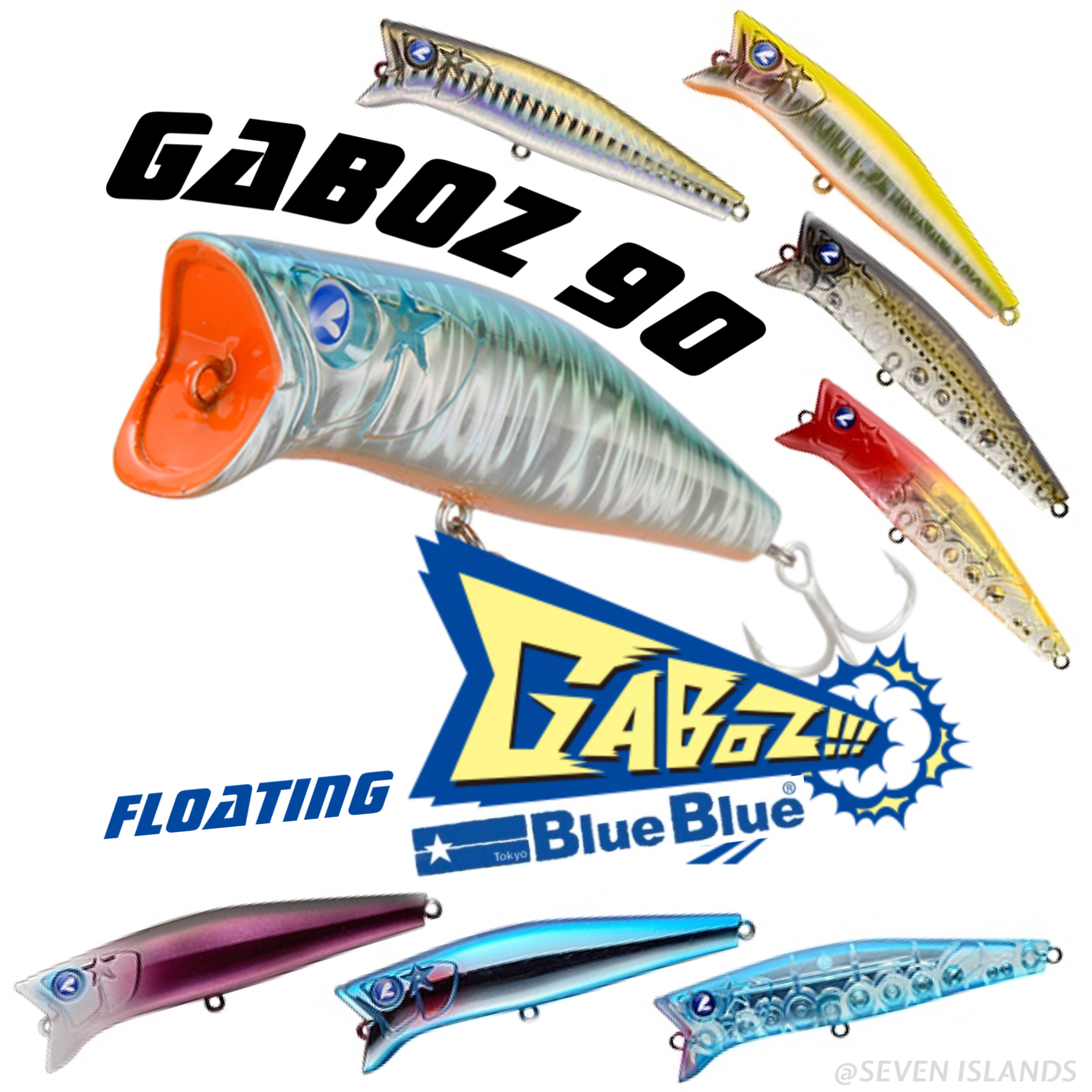 BLUEBLUE FISHING GABOZ 90 FLOATING LURE